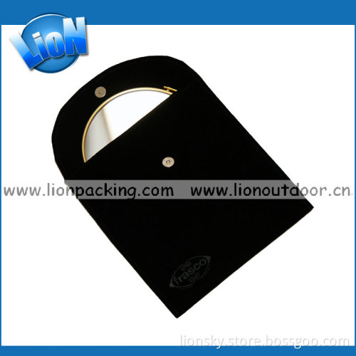 Velvet Pouch with Flap